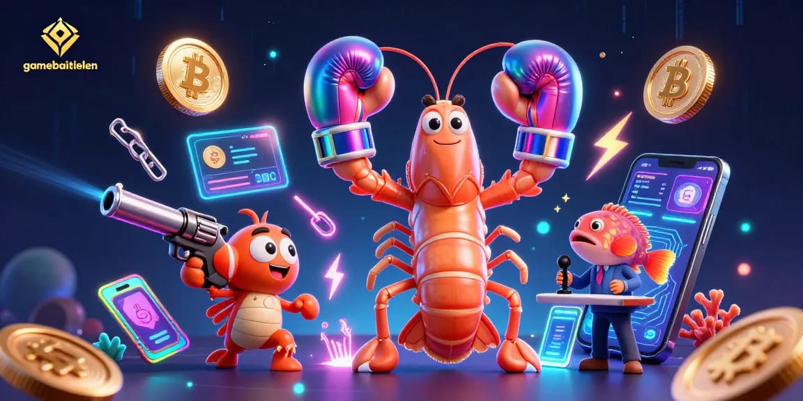 Engage with gamebaitienlen through animated characters in a vibrant casino adventure.