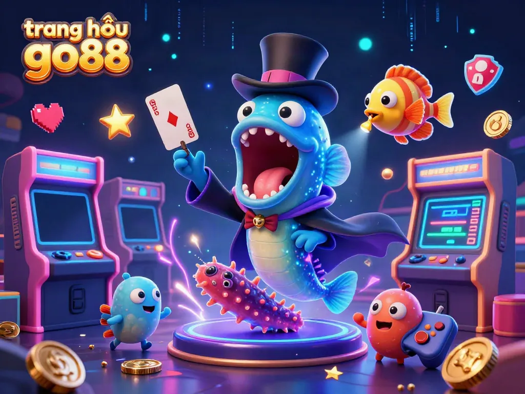 Experience the thrill of trang chủ go88 with an enchanting deep-sea magic act featuring playful sea creatures.