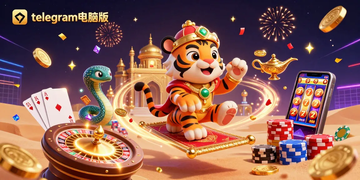 在生动的3D赌场世界中体验使用Telegram电脑版的刺激胜利。