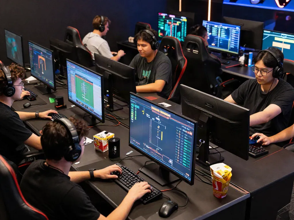 Immersive gaming atmosphere at https://manclub1.jp.net/ featuring men engaged in betting games.