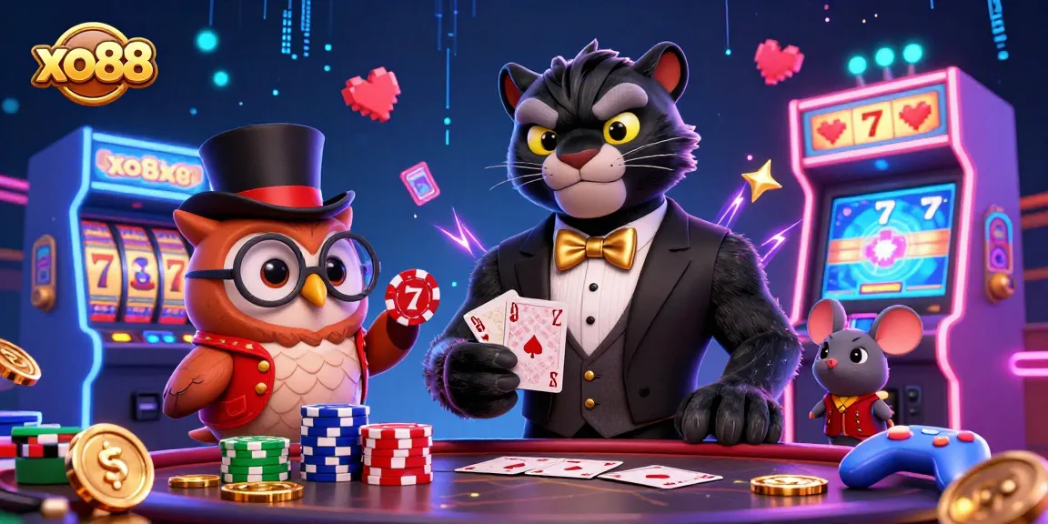 Play exciting games and win big at xo88 with our lively casino characters and engaging elements.